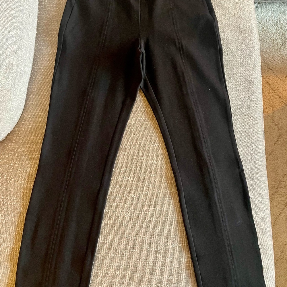Black High-Waisted Pants